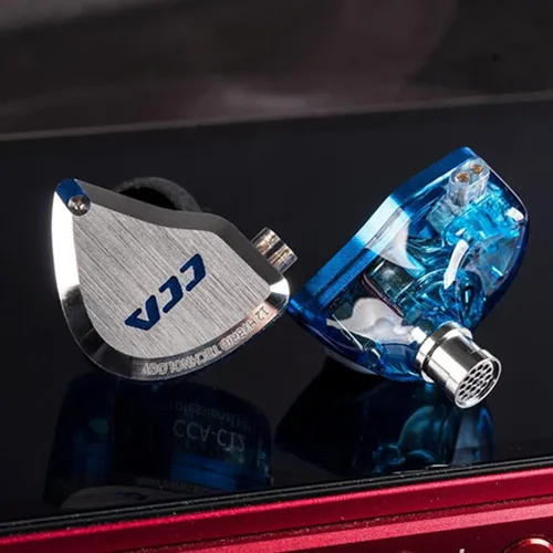 Miniatura 9 de CCA C12 - Monitores auditivos 5BA 1DD híbridos HiFi IEM auriculares con aislamiento de ruido estéreo con cable para músicos, audiófilos, cantantes DJ