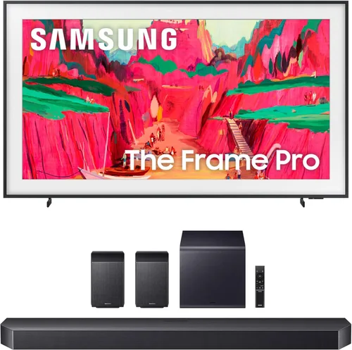 Miniatura 12 de Samsung QN65LS03FWFXZA 65 Inch The Frame Wireless 4K Neo QLED TV with a HW-B630F B-Series Soundbar 3.1 Ch and Subwoofer with Dolby Audio (2025)