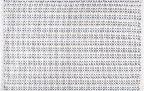 Miniatura 15 de Alfombra de algodón tejida con diamantes de 2 x 3 pies, color beige, antideslizante, decorativa, duradera, bohemia, ideal para entrada, cocina