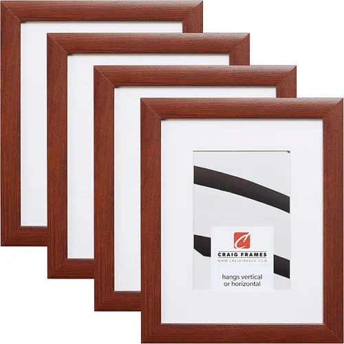 Miniatura 16 de Craig Frames Portarretratos contemporáneo, de 5 x 7 pulgadas, color negro mate para mostrar una foto de 4 x 6 pulgadas, juego de 4