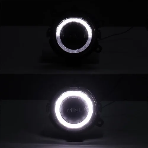 Miniatura 5 de Compatible con BMW Mini F54 Clubman F55 2014-2020 5 puertas F56 3 puertas F57 Cabriolet One Cooper S xenón blanco LED de conducción antiniebla