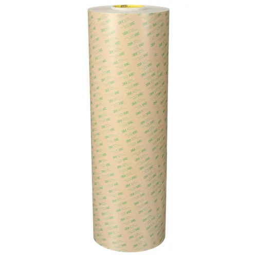Miniatura 3 de 3M Cinta adhesiva de transferencia 467MP, transparente, 24 in x 60 yardas, 2 mil, 1 rollo por caja, resistencia al corte excepcional para metales