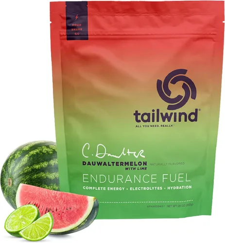 Tailwind Nutrition Endurance Fuel, Mezcla en Polvo para Bebida Deportiva de Carbohidratos y Electrolitos, Libre de Gluten, Vegana, Sabor