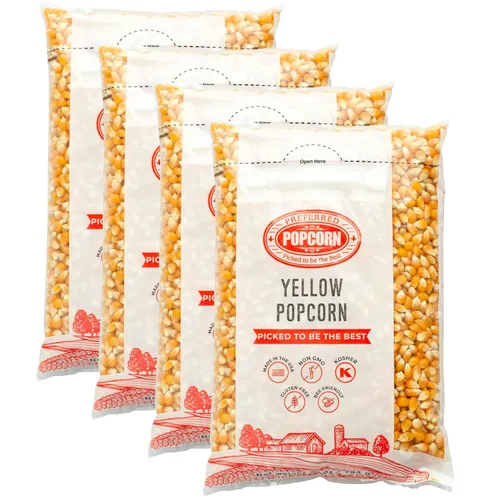 Preferred Popcorn Palomitas de maíz sin OMG, bolsa de 28 onzas, paquete de 4, 30 porciones por bolsa