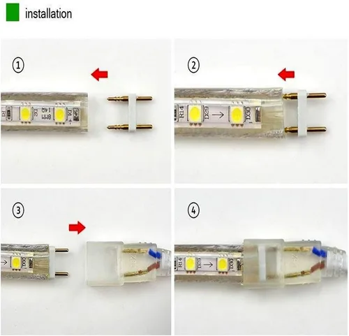 Miniatura 5 de Tira de luces LED, resistente al agua, SMD 5050, cuerda LED para iluminación al aire libre, 60 LEDs/m, tira de luz LED cortable, iluminación Blanco