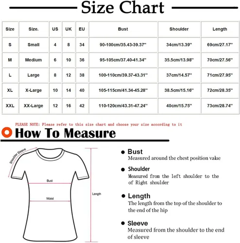 Miniatura 2 de Womens Tops Hide Belly Tunic 2023 Summer Short Sleeve T Shirts Cute Flowy Henley Tshirt Casual Dressy Blouses For Leggings