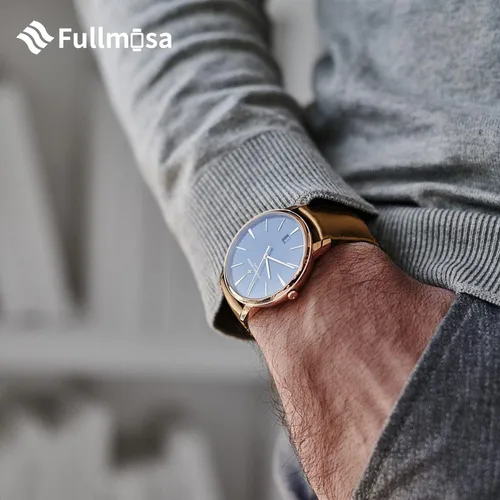 Miniatura 4 de Fullmosa Genuine Leather 14mm 16mm 18mm 19mm 20mm 22mm and 24mm Watch Bands, Quick Release Watch Band for Men and Women, Fits Samsung Galaxy Watch
