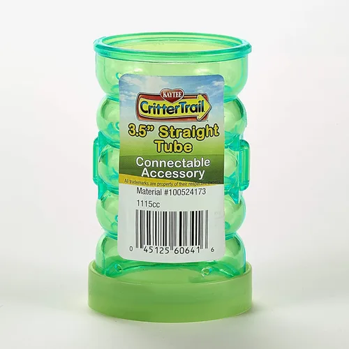 Miniatura 4 de Kaytee CritterTrail Fun-nel - Tubos cruzados de 4 vías para hábitat para animales pequeños