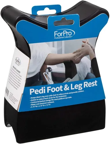 ForPro Professional Collection Pedi - Reposapiés y piernas, soporte portátil para pies y piernas, 5.75 pulgadas de ancho x 2.75 pulgadas de