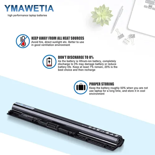 Miniatura 5 de Batería de repuesto M5Y1K de 14.8V 40wh para Dell Inspiron 14 15 17 5000 3000 Series 5559 5558 3451 3452 3458 3551 5458 5755 5756 5759 P47F 51F P52F