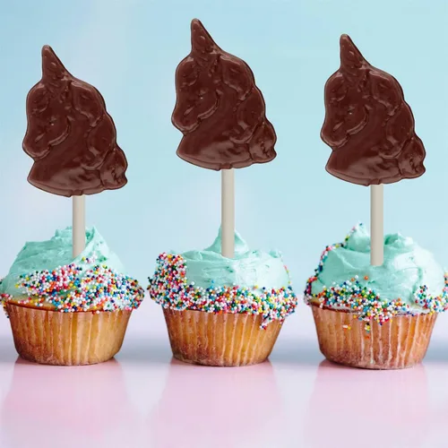 Miniatura 4 de Cybrtrayd Life of the Party Unicorn Lolly - Molde de caramelo de chocolate