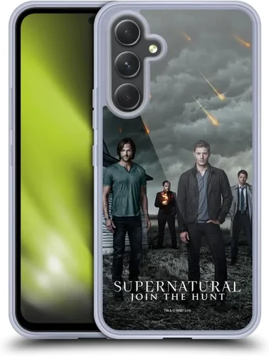 Miniatura 118 de Head Case Designs Supernatural Sam, Dean & Castiel Key Art - Funda de gel con licencia oficial [protección de grado militar] compatible con Google