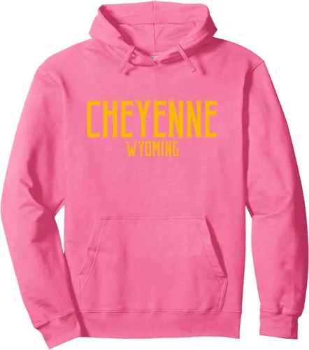 Miniatura 9 de Cheyenne Wyoming WY - Sudadera con capucha con estampado de ámbar