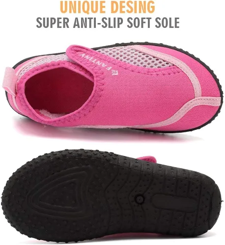 Miniatura 3 de CIOR Zapatos de agua para niños pequeños, zapatos acuáticos para piscina, playa, deportes deportivos para niñas y niños