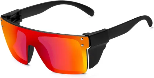 Miniatura 13 de Gafas de sol polarizadas para hombres y mujeres, resistencia al impacto, Z87.1safety UV400, protección ligera para trabajadores
