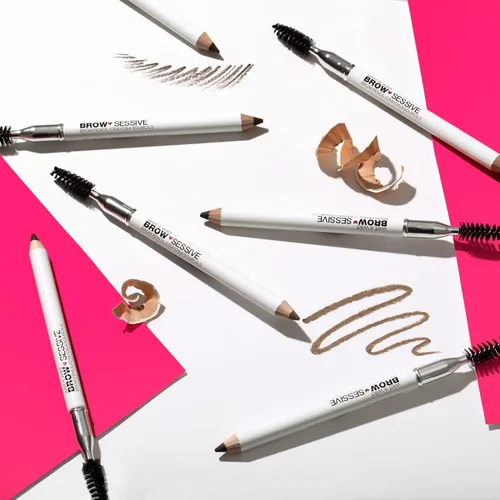 Miniatura 6 de wet n wild Brow-Sessive Brow Makeup Pencil Liner - Brocha de mezcla para maquillaje de cejas, precisa, punta fina, forma, define, rellenos, rubio