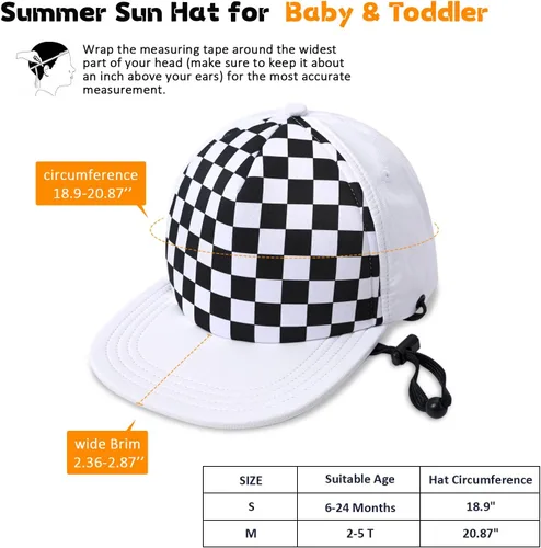 Miniatura 37 de Sombrero de béisbol para niños, sombrero de protección solar para niños pequeños, sombreros de algodón, sombrero de sol para bebés, niñas y niños
