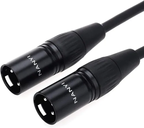 Miniatura 9 de NANYI Cable de micrófono XLR hembra a XLR macho, 1.6 pies
