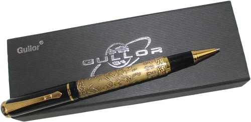Miniatura 6 de Gullor Bolígrafo con caja, talla de forma de caballos - Gris
