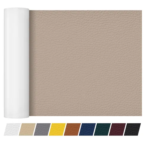 Miniatura 7 de Cinta de parche de reparación de cuero de 4 x 60 pulgadas, cinta autoadhesiva fuerte para muebles, sofás, sillones, asientos de automóvil, armarios