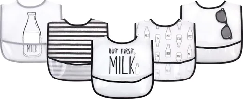 Miniatura 3 de Little Treasure Baberos PEVA impermeables unisex para bebés