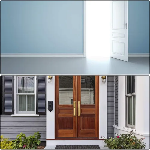 Miniatura 6 de uxcell Barrido inferior de la puerta aleación de aluminio en tono dorado con cepillo suave de silicona PP negro de 2 pulgadas, 39 pulgadas x 2.6 Oro