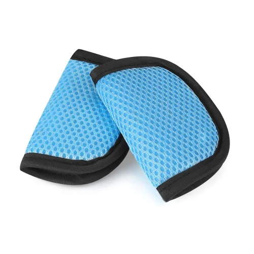 Miniatura 7 de Accmor Correas de asiento de automóvil para bebés y niños, fundas suaves para correas de asiento de automóvil, fundas de cinturón de seguridad