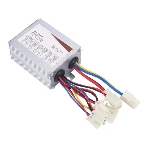 Miniatura 7 de Motor cepillado controlador 36 V 500 W controlador de velocidad del vehículo Motor de cepillo 36 V Controlador de velocidades variables para scooter
