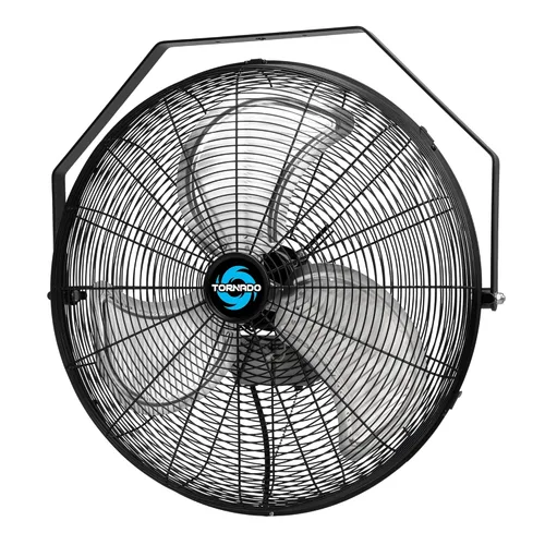 Miniatura 15 de Tornado - Ventilador de pared industrial de alta velocidad de 18 pulgadas con motor de carcasa TEAO - 4000 CFM - 3 velocidades - Cable de 6.5 pies