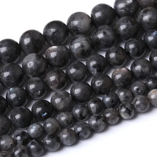 Miniatura 55 de 36 PIEZAS Cuentas de Malaquita Roja de 10 MM, Cuentas Redondas Sueltas de Gema Natural para Hacer Joyería 38 cm