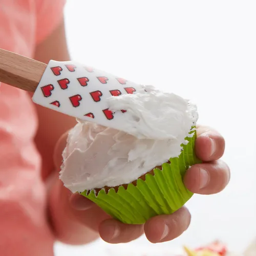 Miniatura 4 de Wilton ROSANNA PANSINO Wilton Nerdy Nummies - Espátulas de silicona, juego de 2 espátulas de silicona