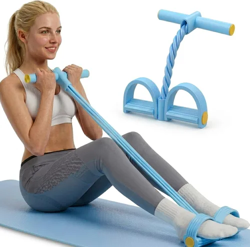 Equipo de fitness Banda de resistencia Pedal Entrenador de ejercicio para entrenamiento de cuerpo completo y entrenamiento de fuerza en el gimnasio