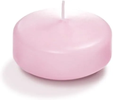 Miniatura 18 de yummi Caja de 18 velas flotantes color rojo rubí de 3 pulgadas