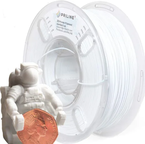 Miniatura 17 de Filamento de impresora 3D de PLA de 1.75mm, PRILINE - Filamento de impresora 3D de PLA, carrete de 1 kg (2.2 libras) Filamento de impresión 3D