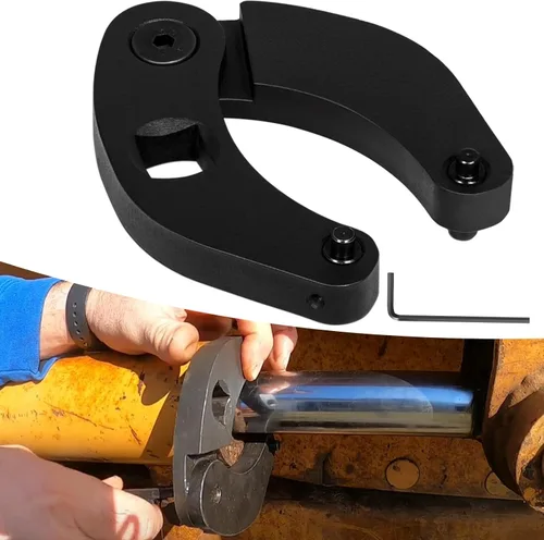 Sunluway 1266 Llave de tuerca de casquillo ajustable universal para cilindros hidráulicos en la mayoría de equipos de granja y construcción para