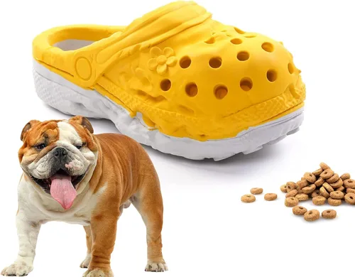 Juguetes Masticables para Perros, Juguete de Zapatilla de Goma Duradero para Cachorro, Juguetes Resistentes para Perros para Entrenamiento de