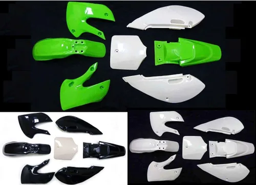 Miniatura 4 de Kit de carenado con guardabarros de plástico para Kawasaki KLX110 KX65 KLX 110 KX 65 Suzuki DRZ110 Pit Dirt Bike china de 110cc, 125cc, 140cc