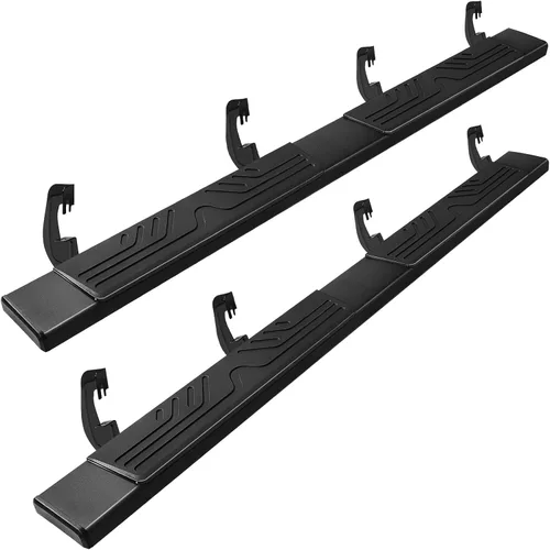 PZ Barras de estribo de 16,5 cm para cabina de 2 filas para Chevy Silverado / GMC Sierra 1500 2007-2018, 2007-2019 para 2500HD 3500HD 2019 LD,