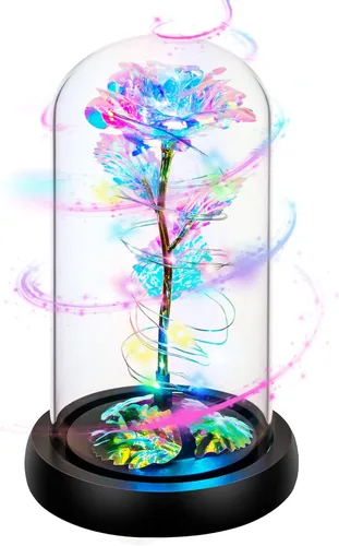 Childom Regalos de flores para el día de la madre para mamá de hija e hijo, regalos de cumpleaños para mujeres, mamá, abuela, esposa, flores para