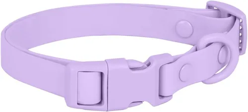 Miniatura 14 de FEimaX Collar de silicona impermeable para perro ajustable y resistente al olor, fácil de limpiar para perros grandes, medianos y pequeños, collares