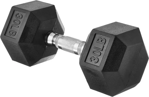 Miniatura 16 de Amazon Basics Mancuerna hexagonal de goma para mano
