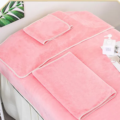 Miniatura 3 de Beavorty Juego de toallas blancas para baño, 1 juego de toalla facial de spa, toalla de ducha, toalla de belleza para la cabeza, absorbente