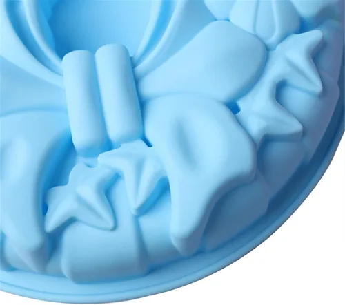 Miniatura 7 de FantasyDay Molde de silicona para tartas de flores de 11.5 pulgadas, para tartas de fiesta, postre, pastel, pan, tarta, tarta, flan y más #3