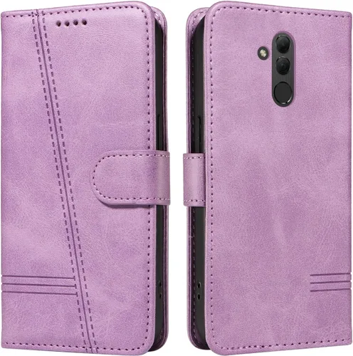 Miniatura 173 de Funda con tapa para Huawei Nova Lite 3, protección de 360 grados, a prueba de golpes, de piel sintética, con función atril y 3 ranuras