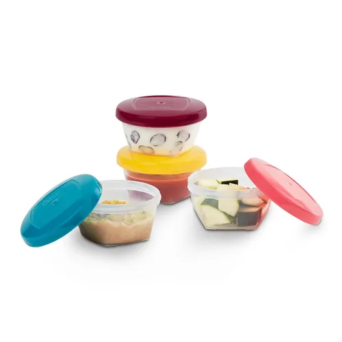 Miniatura 9 de Babymoov – 4 piezas contenedores de almacenamiento de alimentos.