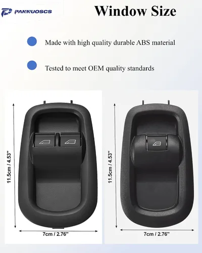 Miniatura 2 de Interruptor de Ventana de Puerta Compatible con Ford Transit MK8 Custom 2014-2019 Interruptor de Ventana Eléctrica Lado del Conductor GK2T14A132CA