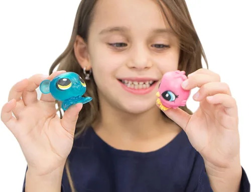 Miniatura 6 de Basic Fun Tech 4 Kids Littlest Pet Shop Mashems Fashems Blind Pack Capsule - Paquete de 4 (4 cápsulas por pedido)