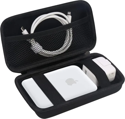 Miniatura 9 de Elonbo Estuche de transporte para Apple MagSafe Charger Battery Pack, bolsa organizadora de viaje dura para cargador magnético seguro para iPhone