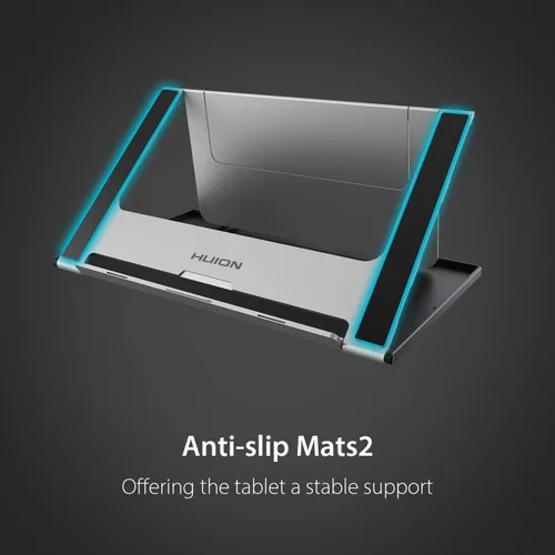 Miniatura 4 de HUION ST200 Soporte ajustable para tableta de dibujo, soporte para computadora portátil de 10-16 pulgadas, tableta, monitor de dibujo