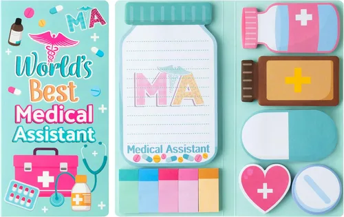 Miniatura 20 de B1ykin Lindo Conjunto de Notas Adhesivas - Bloc de Notas Autoadhesivas con Forma de Videojuego de Subir de Nivel, 550 Hojas de Páginas de Memo